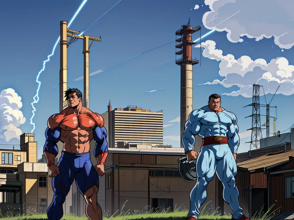 Power-producing facility that harnesses electricity